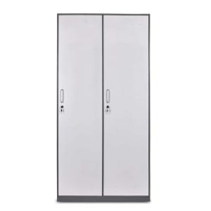 Wholesale Steel Office Furniture Two Tier Lockers With 2 Doors Unique Uniform Locker from china suppliers