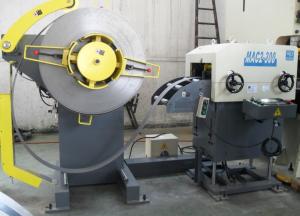 Wholesale Steel Strip Heavy Duty 3 Decoiler Straightener Feeder Steel Coil Feeder Metal Coil Feeder from china suppliers