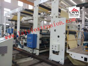 Wholesale Jumbo Roll Adhesive Coating Machine , Environmental Friendly Large Laminating Machine from china suppliers