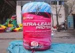 Custom Advertising Inflatable Bottle Attractive Digital Printing