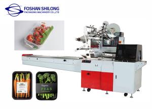 China PLC Control Fruit Vegetable Packing Machine 20 - 80bag/min on sale