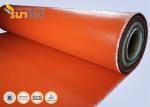 Anti-environment And Flame Resistant Silicone Coated Fiberglass Cloth For Fire