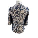Ladies Yarn Dyed 71% Viscose 28% Cotton V Neck Shirt