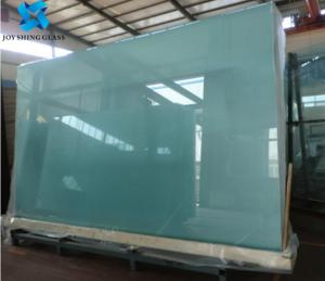 Wholesale Flat / Curved Laminated Safety Glass , Clear White Double Glazing Toughened Glass from china suppliers