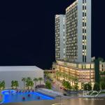 Krittaphong Group Scale Famous Buildings 3D Models 1/100 Vientiane Business