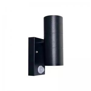 China Warm White Color IP65 Outdoor wall light with black housing for Yard with COB LED on sale