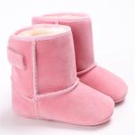 China Factory Cotton plush Keep warm 0-2 years boy and girl Walking baby boots