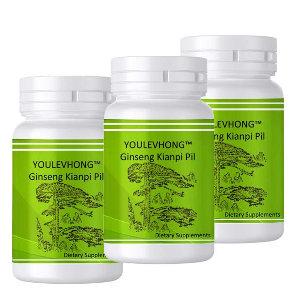GMP Certified Ginseng Kianpi Pil 60 Pills Chinese Herbal Medicine for Balanced