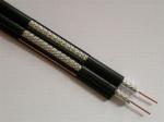 UL Standard RG59 Dual Coaxial Cable 75 Ohm RG Coaxial Cable For CATV CCTV System
