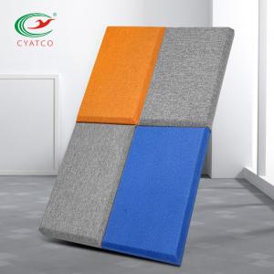 Wholesale SGS Nontoxic Fabric Acoustic Panel Noise Absorbing For Auditorium Walls from china suppliers