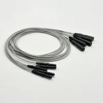 Electrode 1.5MM 2mm Pin Female To 1.5MM 2mm Male Tens Lead Wire Needle Tens Lead
