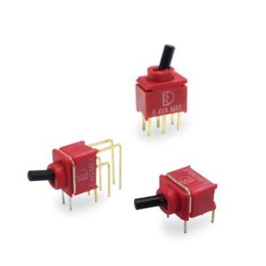 Wholesale Stable Electrical Toggle Switches 2U Series Brass Gold Plated Terminals -30℃ To 85℃ from china suppliers