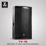 Professioanl 12 inch Subwoofer DJ Equipment Pa System Speaker Box Two way TV-12