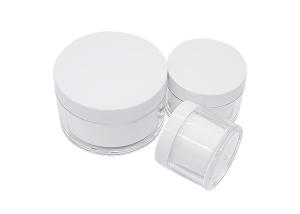 Wholesale Refillable Plastic Cream Jar With Aluminum Foil Sealing Clear 50ml 100ml 200ml from china suppliers
