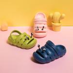Non Slip Cute Insect Kids Beach Shoes With Grid Bottom