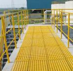 Plastic Floor Grating Cover Molded 4x8 Fiberglass Grating Frp 385mm Walkways GRP