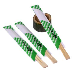 Wholesale Chinese Eco-Friendly Disposable bamboo chopsticks Paper Wrap Twin Chopsticks for Restaurant from china suppliers