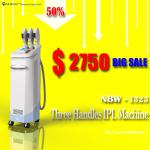 Explosive Low Prices! High performance 3 handles IPL skin rejuvenation equipment