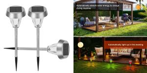 Wholesale Waterproof Tempered Glass Solar Garden Lights In Ground Solar Landscape Lighting from china suppliers