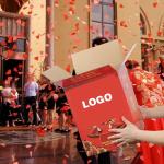 Wedding Confetti Gunner Square Cannon Customized Effect Colorful Foil Organizati