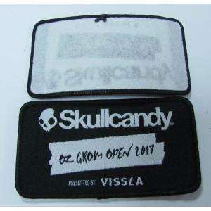 Sew On Custom Woven Patches Paper Coating Customized Named Logo