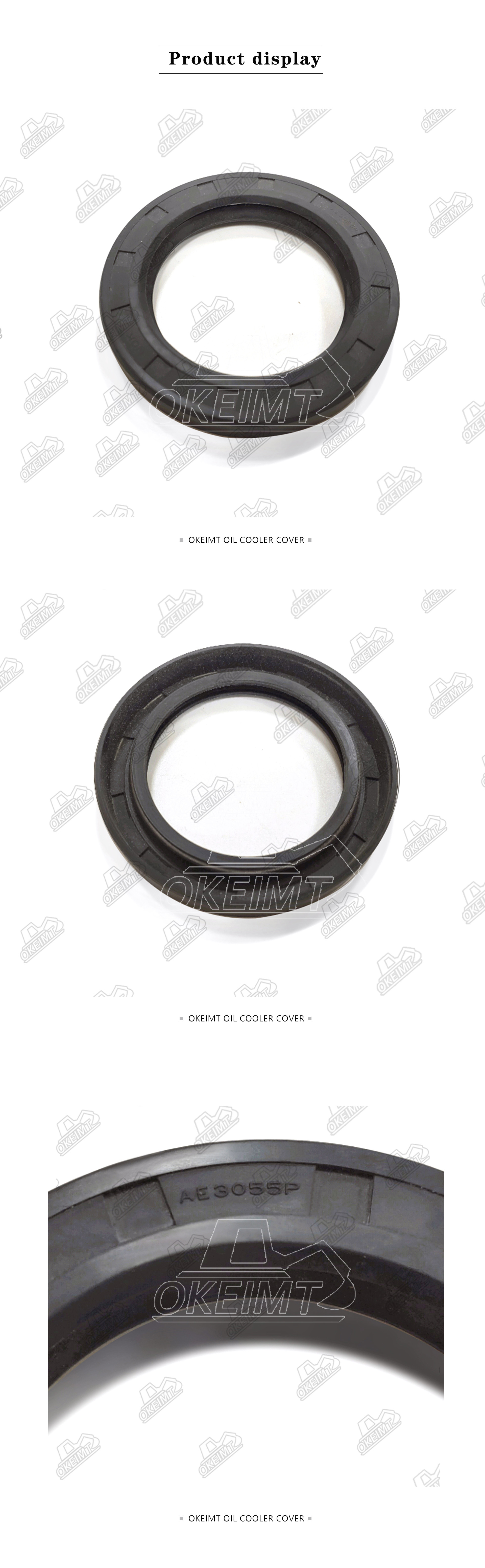 AE3055P Crankshaft Front Oil Seal ME024156 Size 55*78*12 For 6D31 S4F