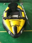 Single Person Inflatable Sea Kayak Whitewater Inflatable Kayak Airmat Floor With