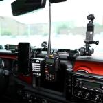 Universal Installation Aluminum Alloy Center Console Bracket for Jeep Wrangler