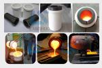 High Frequency Small Induction Melting Machine / Steel Melting Induction Furnace