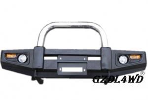 China Winch Replacement Front Bumper , Rolled Steel Mitsubishi Off Road Truck Bumpers on sale