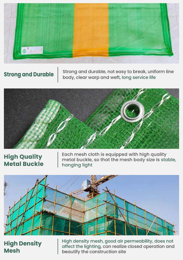Plant Nursery Gardening Shade Mesh Debris Plain Agro Green Shade Net for Agricultural