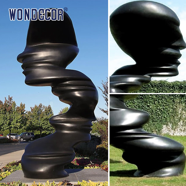 Large Outdoor Art Sculpture Abstract Rockery Bronze Sculpture