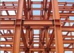 AWS D1.1 Steel Frame Commercial Building , Recycled Pre Manufactured Steel