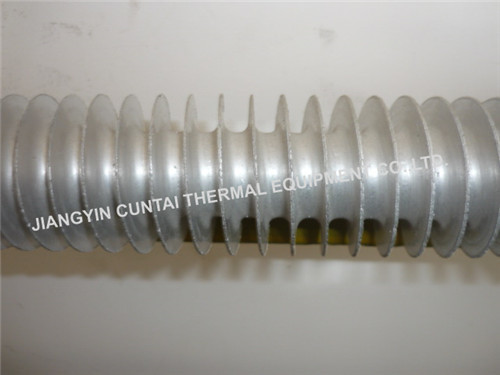 Seamless Extruded Aluminium Finned Tubes For Industrial Air Heater / Air Cooler