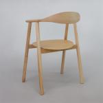 Luxury Modern Nordic Solid Ash Wood Dining Chair For Dining Room W55*D47.5*H74.5