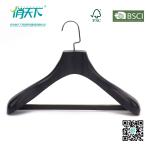 Betterall Luxury Non-slip Black Wooden Coat Hanger