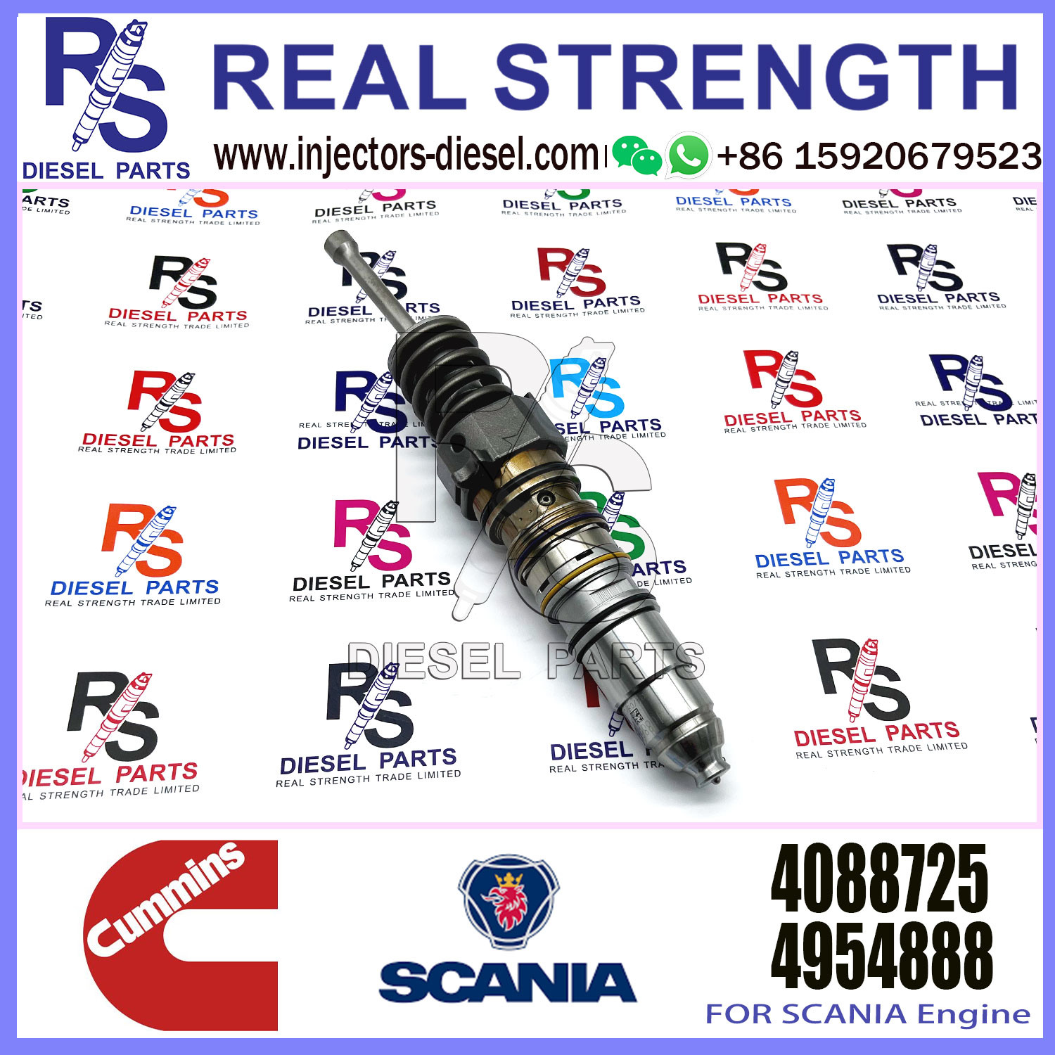 Common Rail Diesel Fuel injector nozzle QSX15 ISX15 X15 4928260 4088725 4903455 4928264 4954648 579261 4088327