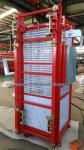 500kg Load Small Size Cage Shaft Elevator installed inside the Well Shaft