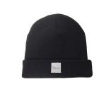 Hot sale unisex warm customize woven label colors material winter knitted hats