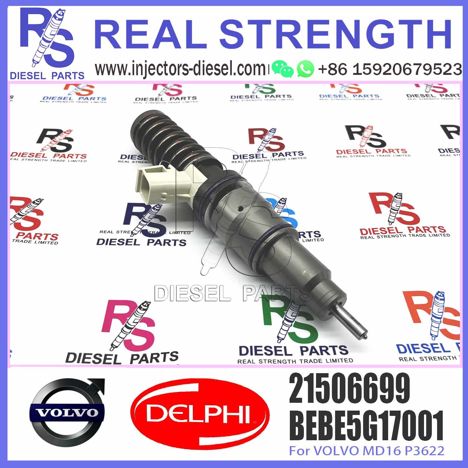 21569200 BEBE4K01001 Diesel Injector For V-O-L-V Injector Truck 21569200 21569200 D13 BEBE4D16001 20972225 21506699