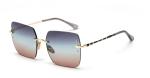 UV400 Gradient Rimless Sunglasses Fashion Rivets Square Polarized Sunglasses