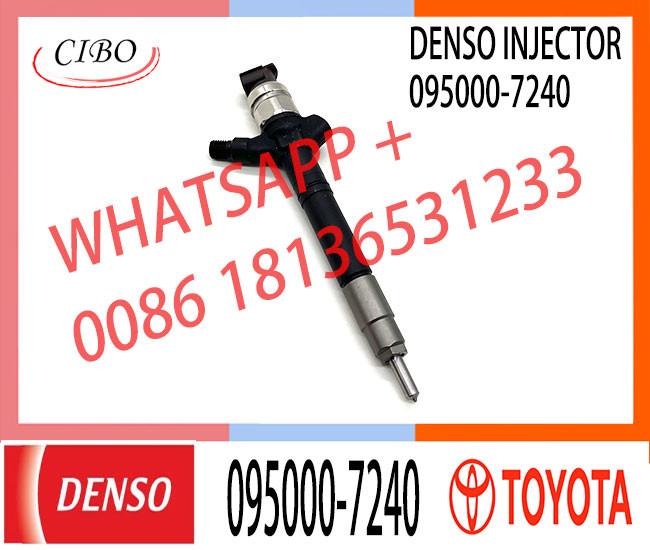 095000-7240 23670-0R010 Diesel Injector 23670-09200 7240 Auto Fuel Injector for Toyota Avensis / Verso 2.2 d 0950007240
