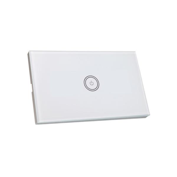 Quality Tuya US 1 Gang Smartphone Controlled Light Switch 1800w Realize Controlling Everywhere for sale