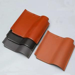 Wholesale Classic S-Curve Spanish Roof Tile Weather-Resistant Clay Traditional Aesthetic Long-Lasting for Homes and Buildings from china suppliers