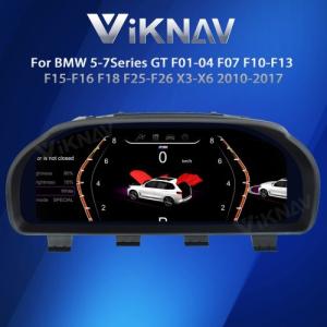 Wholesale VIKNAV Car Digital Instrument Cluster For BMW 5-7Series GT F01-F04F10-F13 X3-X6 2010-2017 from china suppliers