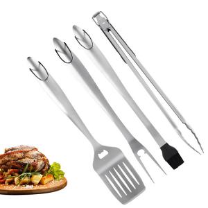 China Grill Set For Outdoor Grill 304 Stainless Steel BB Accessories For Gift on sale