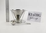 Easy Clean Crafted Coffee Maker Gift Set With Stainless Steel Spoon