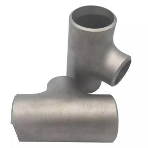 Wholesale Seamless Stainless Steel Butt Weld Fittings Pipe Three Way Tee Reducing Tee from china suppliers