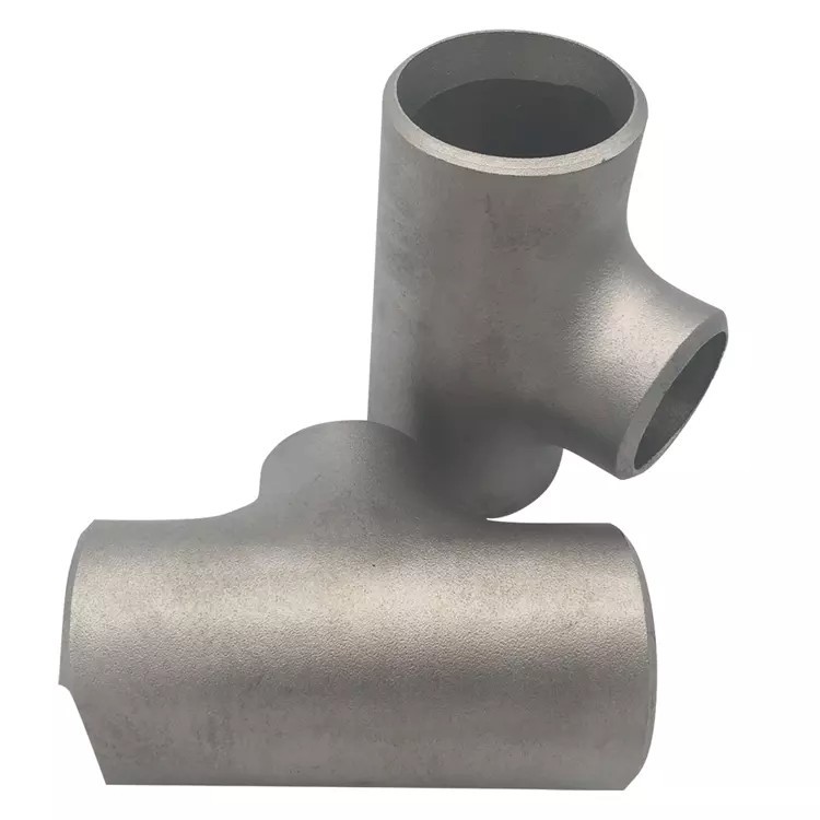 ASTM WPB A234 SCH40 DN50 Straight Coupling Reducing Pipe Fittings Tee