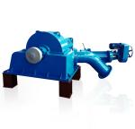 Vertical/Horizontal 200kW-30MW Turgo Turbine Generator 50-400m Head 500-3000rpm